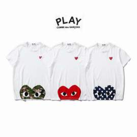 Picture of Comme des Garcons Play T Shirts Short _SKUPlayS-XXLsdt214916954